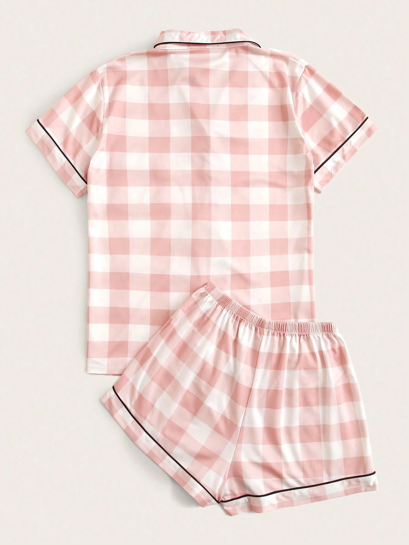Conjunto de Pijama / Pijama com Ribete Xadrez Buffalo