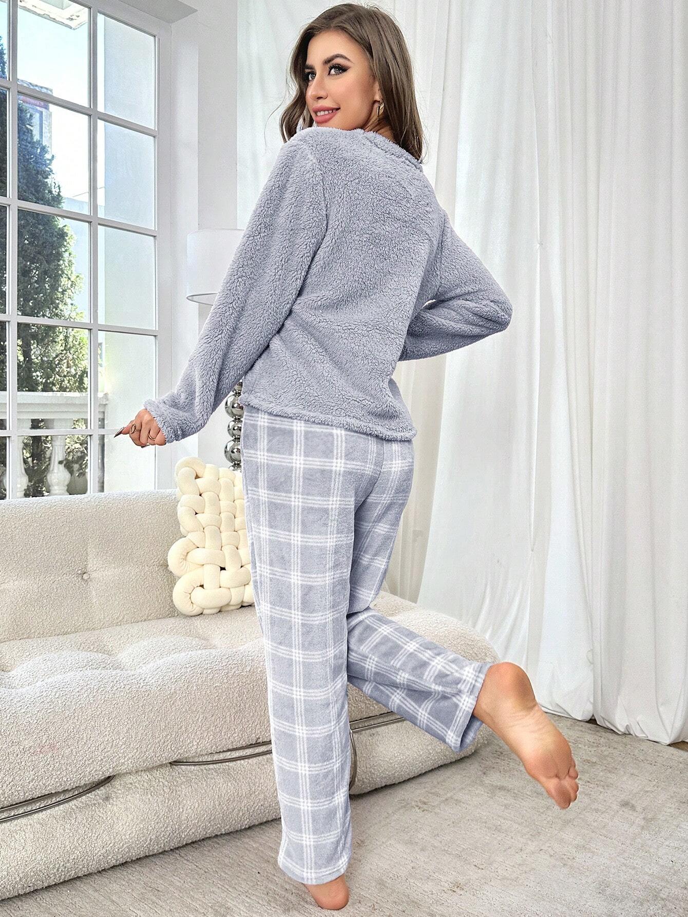 Pijama Longo Pelúcia Natasha