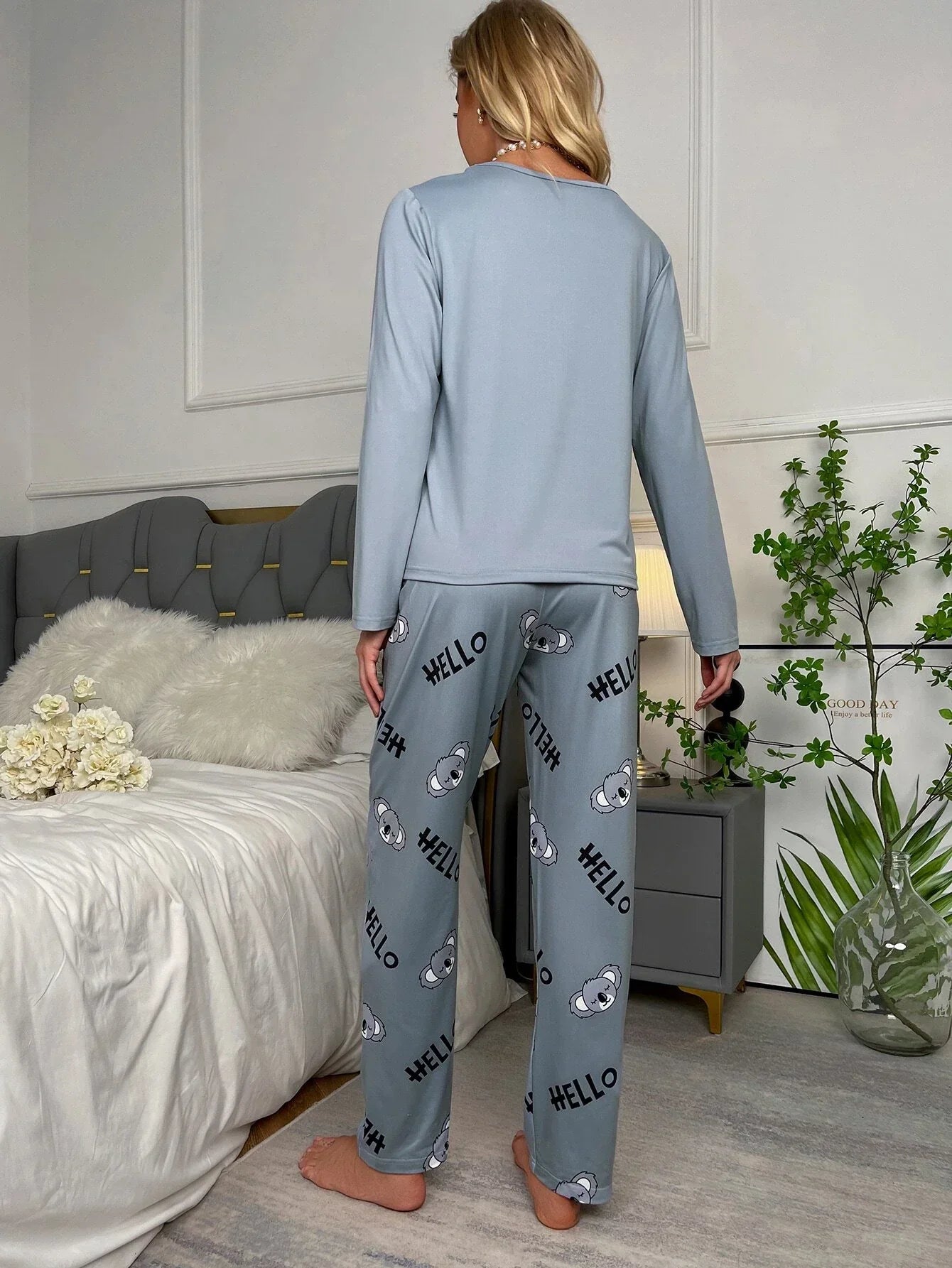 Pijama Longo Coala Katelyn