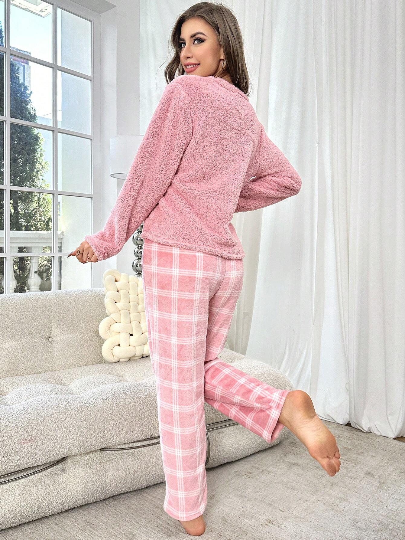 Pijama Longo Pelúcia Natasha